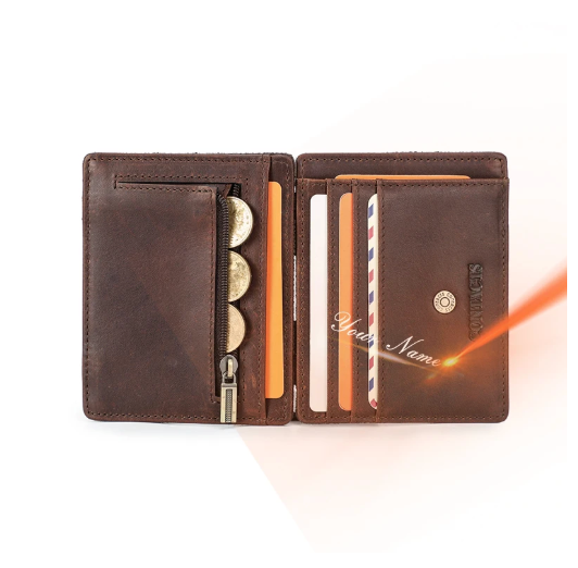 WV Studio Leather Slim Wallet
RFID Protection with Integrated Money Clip